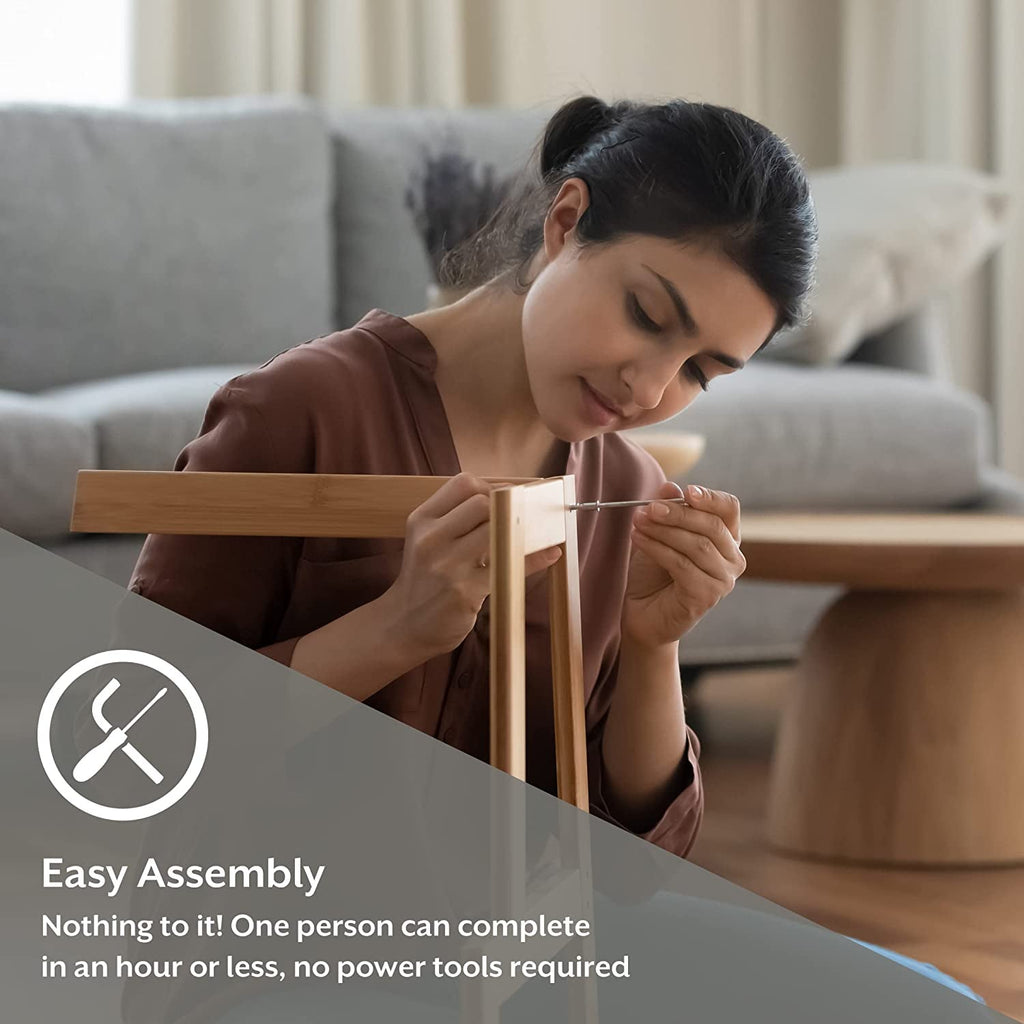 Laymon Modern Wood Bar Height Swivel Stool, Gray Brown-4