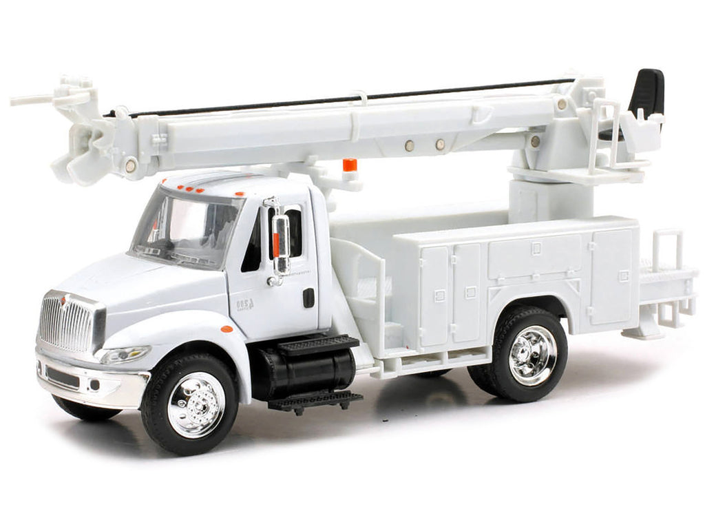 International 4200 Digger Service Truck White "Long Haul Trucker" Series 1/43 Diecast Model by New Ray