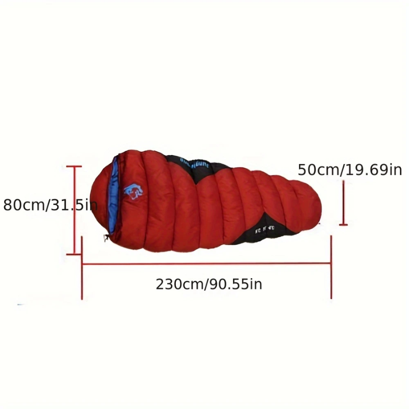 Mummy Sleeping Bag for Cold Weather Camping-3