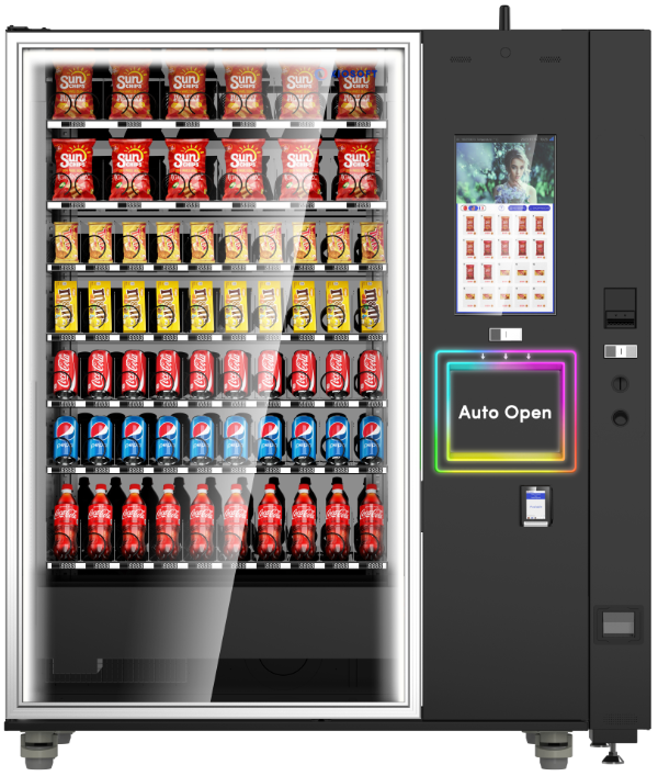 TSD70E Max High Capacity Vending Machine - 70 slots, 420 items - Canadian Distributor