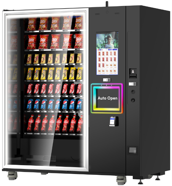 TSD70E Max High Capacity Vending Machine - 70 slots, 420 items - Canadian Distributor
