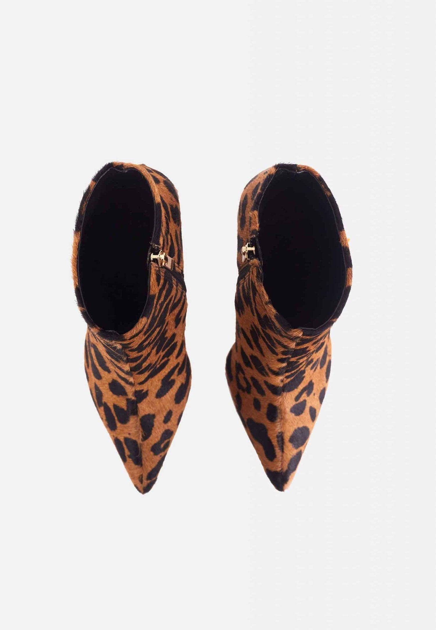 Women's Animal Print Boots - 8.4 cm Heel